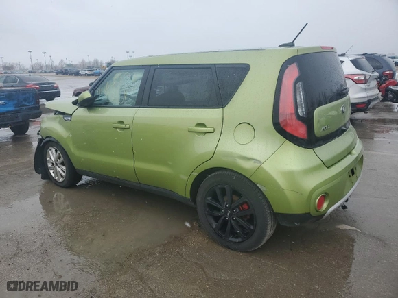 2017 Kia Soul + with VIN KNDJP3A57H7881116, listed as a Copart auction lot 47808105 with 0 mi miles and Salvage Title. Bid and sale history available at carsss.com. Image 2.