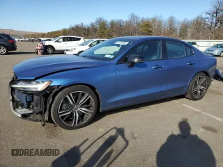 2020 Volvo S60 R-Design with VIN 7JRA22TM3LG064376, listed as a Copart auction lot 45706565 with 80,851 mi miles and Salvage Title. Bid and sale history available at carsss.com. Image 1.
