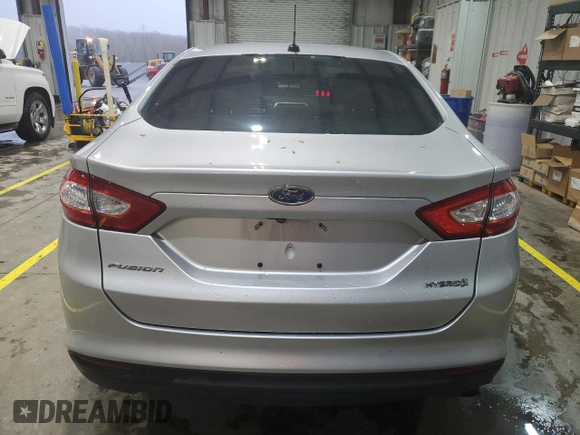 2015 Ford Fusion S Hybrid with VIN 3FA6P0UU8FR307577, listed as a Copart auction lot 51695595 with 145,536 mi miles and Salvage Title. Bid and sale history available at carsss.com. Image 6.