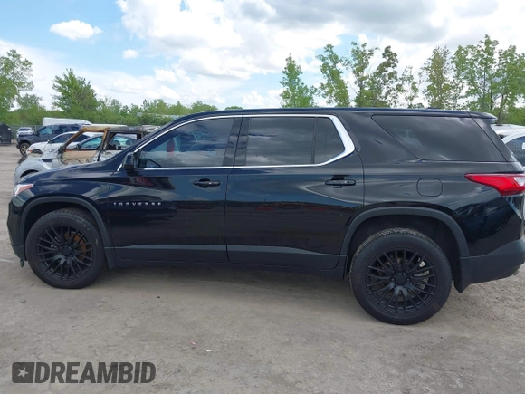 2020 Chevrolet Traverse LS with VIN 1GNERFKW3LJ180984, listed as a IAAI auction lot 42241631 with 69,654 mi miles and . Bid and sale history available at DreamBid. Image 14.
