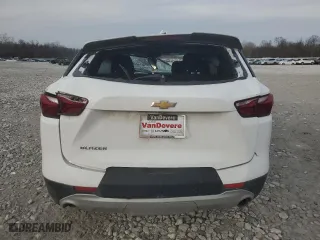 2020 Chevrolet Blazer LT with VIN 3GNKBCR4XLS671352, listed as a Copart auction lot 43343685 with 0 mi miles and Salvage Title. Bid and sale history available at carsss.com. Image 6.