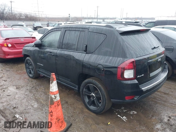 2017 Jeep Compass Latitude with VIN 1C4NJDEB3HD109867, listed as a IAAI auction lot 41454731 with 117,937 mi miles and . Bid and sale history available at DreamBid. Image 3.