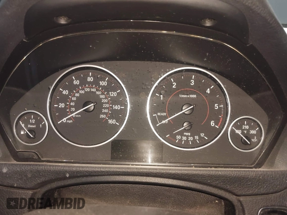 2014 BMW 3 Series 328d with VIN WBA3D3C51EF099116, listed as a IAAI auction lot 42121233 with Not Provided miles and . Bid and sale history available at carsss.com. Image 7.