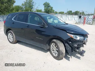 2020 Chevrolet Equinox LT z VIN 2GNAXJEV2L6137468, wystawiony jako IAAI lot #39960412 z przebiegiem 45 137 mil mil oraz . Historia ofert i sprzedaży dostępna na DreamBid. Obrazek 1.