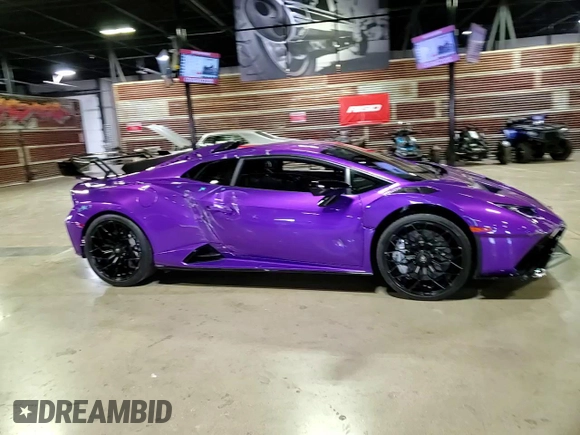 2023 Lamborghini Huracan z VIN ZHWUA6ZX7PLA21724, wystawiony jako Copart lot #78715274 z przebiegiem 1 203 mil mil oraz Szkoda całkowita • Salvage title. Historia ofert i sprzedaży dostępna na DreamBid. Obrazek 11.
