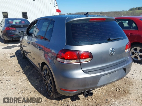 2012 Volkswagen Golf TDI z VIN WVWDM7AJ9CW240204, wystawiony jako IAAI lot #41837287 z przebiegiem 172 512 mil mil oraz . Historia ofert i sprzedaży dostępna na DreamBid. Obrazek 3.