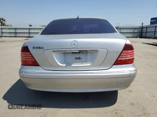 2006 Mercedes-Benz S 350 with VIN WDBNF67J96A476996, listed as a Copart auction lot 52596595 with Not Provided miles and Salvage Title. Bid and sale history available at DreamBid. Image 6.