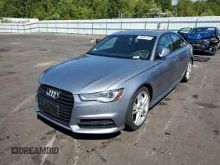 2016 Audi A6 2.0T Premium with VIN WAUFFAFCXGN195213, listed as a Copart auction lot 54657152 with 100,706 mi miles. Bid and sale history available at carsss.com. Image 2.