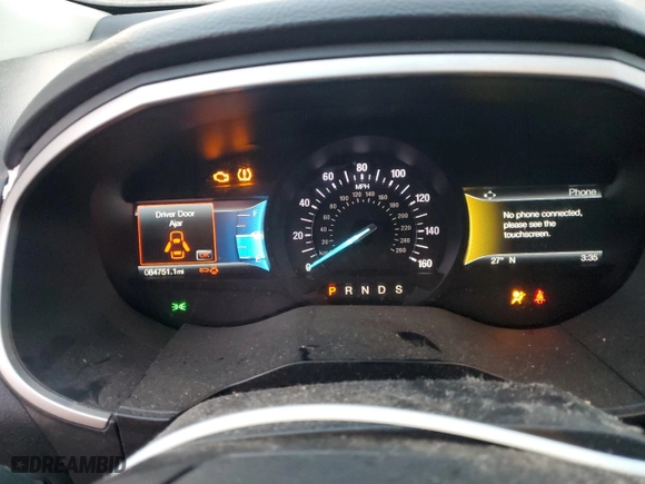 2019 Ford Edge SEL with VIN 2FMPK3J96KBC63193, listed as a Copart auction lot 83743864 with 84,751 mi miles and Salvage Title. Bid and sale history available at carsss.com. Image 9.