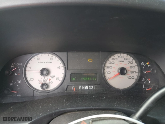 2006 Ford Super Duty F-250 XL with VIN 1FTSW21P76EC58333, listed as a Copart auction lot 50095525 with 290,203 mi miles and Salvage Title. Bid and sale history available at carsss.com. Image 9.