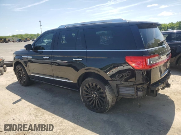 2018 Lincoln Navigator Reserve with VIN 5LMJJ2LTXJEL10513, listed as a Copart auction lot 56628105 with 64,799 mi miles and Salvage title. Bid and sale history available at DreamBid. Image 2.