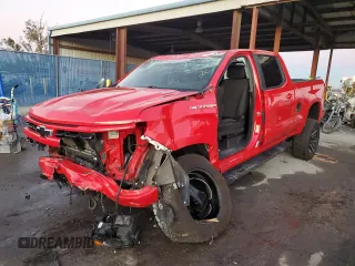 2022 Chevrolet Silverado 1500 RST with VIN 1GCUDEET3NZ516474, listed as a Copart auction lot 82578894 with 40,742 mi miles and Non Repairable. Bid and sale history available at DreamBid. Image 1.