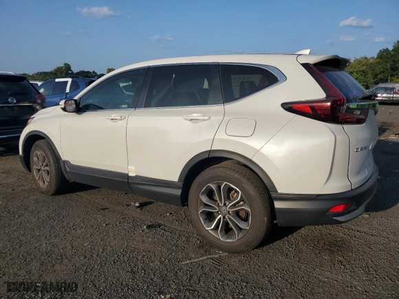 2021 Honda CR-V EX-L with VIN 2HKRW2H81MH662884, listed as a Copart auction lot 67777554 with 13,860 mi miles and Non Repairable. Bid and sale history available at carsss.com. Image 2.