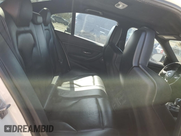 2015 BMW M3 with VIN WBS3C9C5XFP803228, listed as a Copart auction lot 52173245 with 105,597 mi miles and Salvage title. Bid and sale history available at DreamBid. Image 10.