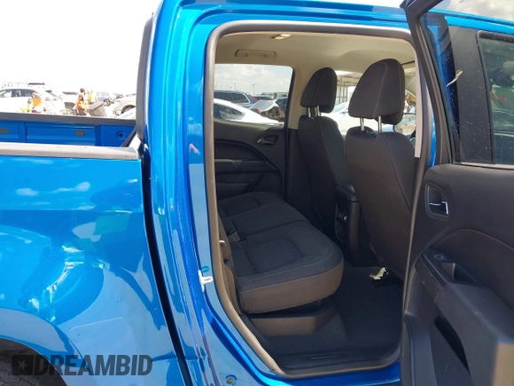 2021 Chevrolet Colorado 2WD LT z VIN 1GCGSCEN2M1156832, wystawiony jako IAAI lot #42060849 z przebiegiem 53 798 mil mil oraz . Historia ofert i sprzedaży dostępna na DreamBid. Obrazek 8.