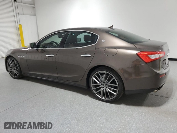 2016 Maserati Ghibli S Q4 with VIN ZAM57RTA4G1168220, listed as a Copart auction lot 57850955 with 126,378 mi miles and Clean title. Bid and sale history available at DreamBid. Image 2.