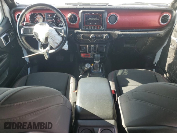 2021 Jeep Wrangler Unlimited Rubicon с VIN 1C4JJXFG4MW838808, выставлен на аукционе Copart как лот 57684355 с пробегом 45 240 миль миль и Списание • Salvage title. История ставок и продаж доступна на DreamBid. Изображение 8.