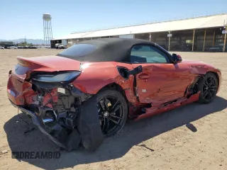 2020 BMW Z4 sDrive30i with VIN WBAHF3C03LWW70025, listed as a Copart auction lot 50814654 with 21,802 mi miles. Bid and sale history available at carsss.com. Image 3.