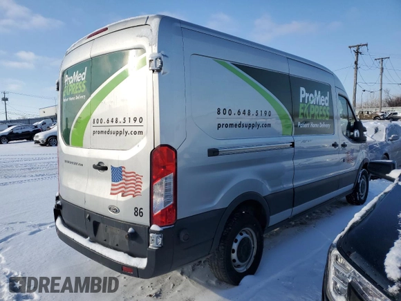 2017 Ford Transit с VIN 1FTYR2CM9HKA71247, выставлен на аукционе Copart как лот 44844635 с пробегом 269 890 миль миль и Чистый • Clean title. История ставок и продаж доступна на DreamBid. Изображение 3.
