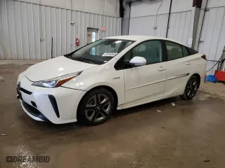 2020 Toyota Prius L Eco with VIN JTDKARFU9L3106230, listed as a Copart auction lot 43336865 with 34,116 mi miles and Non Repairable. Bid and sale history available at carsss.com. Image 1.