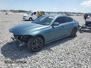 2021 BMW 3 Series 330i xDrive z VIN 3MW5R7J06M8B72870, wystawiony jako Copart lot #55212815 z przebiegiem 47 357 mil mil oraz Szkoda całkowita • Salvage title. Historia ofert i sprzedaży dostępna na DreamBid. Obrazek 1.