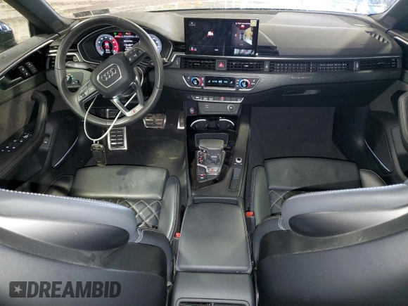 2021 Audi S5 Sportback Premium Plus z VIN WAUC4CF57MA043351, wystawiony jako Copart lot #58351495 z przebiegiem 24 693 mil mil oraz Szkoda całkowita • Salvage title. Historia ofert i sprzedaży dostępna na DreamBid. Obrazek 8.