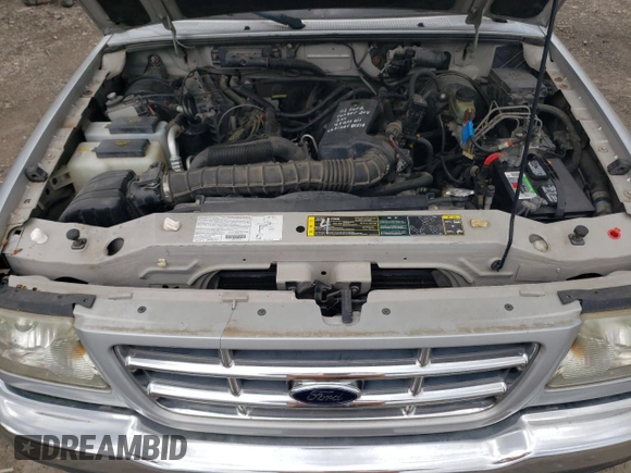 2003 Ford Ranger XL Fleet with VIN 1FTYR44V43PA02447, listed as a Copart auction lot 55436705 with 142,865 mi miles and Clean Title. Bid and sale history available at DreamBid. Image 11.