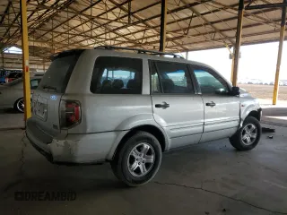 2006 Honda Pilot LX with VIN 5FNYF281X6B036928, listed as a Copart auction lot 46869695 with 165,249 mi miles and Salvage title. Bid and sale history available at DreamBid. Image 3.