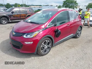 2020 Chevrolet Bolt EV Premier with VIN 1G1FZ6S03L4128822, listed as a IAAI auction lot 42708559 with 38,411 mi miles and . Bid and sale history available at DreamBid. Image 2.