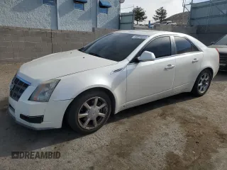 2008 Cadillac CTS RWD w/1SA with VIN 1G6DJ577780134128, listed as a Copart auction lot 50034635 with 214,660 mi miles and Salvage Title. Bid and sale history available at carsss.com. Image 1.