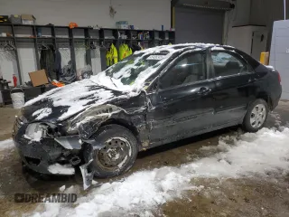 2007 Kia Spectra EX with VIN KNAFE122X75444545, listed as a Copart auction lot 45406305 with 186,245 mi miles and Salvage Title. Bid and sale history available at carsss.com. Image 1.