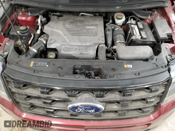 2016 Ford Explorer Sport with VIN 1FM5K8GT0GGA68312, listed as a Copart auction lot 51219855 with 87,337 mi miles and Salvage Title. Bid and sale history available at carsss.com. Image 12.