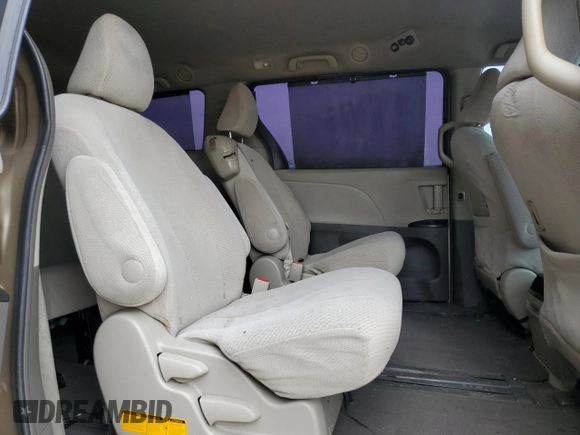 2012 Toyota Sienna LE AAS with VIN 5TDKK3DC7CS240947, listed as a Copart auction lot 55254655 with 145,127 mi miles and Salvage Title. Bid and sale history available at DreamBid. Image 11.