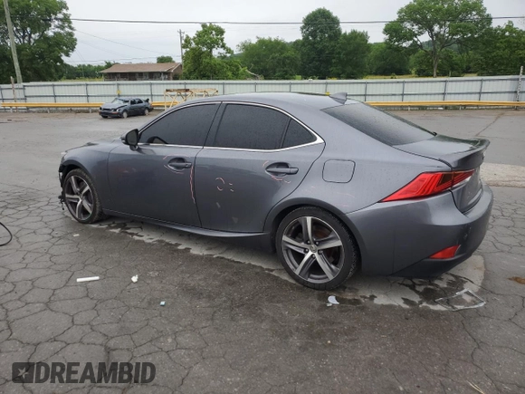 2017 Lexus IS 300 z VIN JTHCM1D28H5025874, wystawiony jako Copart lot #56093705 z przebiegiem 137 164 mil mil oraz Szkoda całkowita • Salvage title. Historia ofert i sprzedaży dostępna na DreamBid. Obrazek 2.
