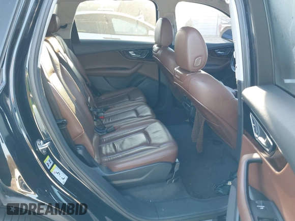 2017 Audi Q7 Premium with VIN WA1AAAF79HD026316, listed as a IAAI auction lot 41662415 with 84,436 mi miles and . Bid and sale history available at DreamBid. Image 8.