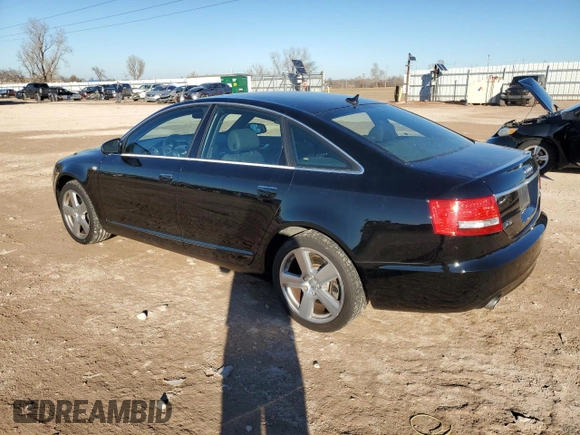 2008 Audi A6 with VIN WAUEV94F08N067459, listed as a Copart auction lot 87861655 with 34,500 mi miles and Salvage title. Bid and sale history available at DreamBid. Image 2.