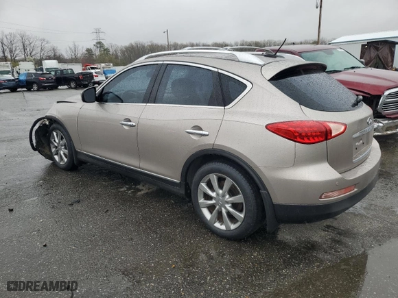 2008 Infiniti EX35 Journey with VIN JNKAJ09F58M360814, listed as a Copart auction lot 51712045 with 87,619 mi miles and Clean Title. Bid and sale history available at carsss.com. Image 2.