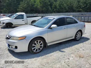 2006 Acura TSX Navi with VIN JH4CL96956C020863, listed as a Copart auction lot 62026715 with 163,374 mi miles and Salvage title. Bid and sale history available at DreamBid. Image 1.