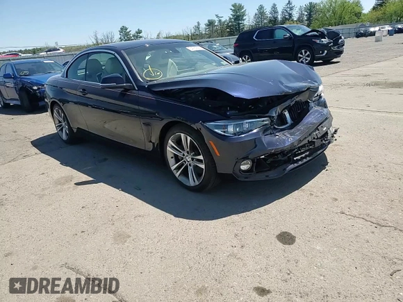 2018 BMW 4 Series 440i z VIN WBA4Z5C57JEE16756, wystawiony jako Copart lot #54753625 z przebiegiem 43 866 mil mil oraz Szkoda całkowita • Salvage title. Historia ofert i sprzedaży dostępna na DreamBid. Obrazek 13.