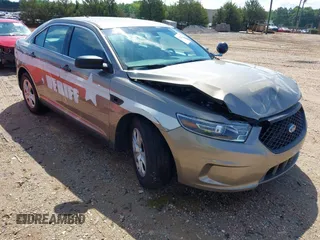 2018 Ford Police Interceptor with VIN 1FAHP2MKXJG114544, listed as a IAAI auction lot 42237695 with 100,824 mi miles and . Bid and sale history available at DreamBid. Image 1.