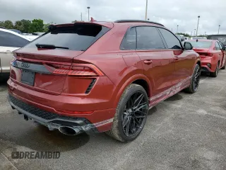 2021 Audi RS Q8 z VIN WU1ARBF13MD029385, wystawiony jako Copart lot #74667154 z przebiegiem 34 069 mil mil oraz Nie do naprawy. Historia ofert i sprzedaży dostępna na DreamBid. Obrazek 3.