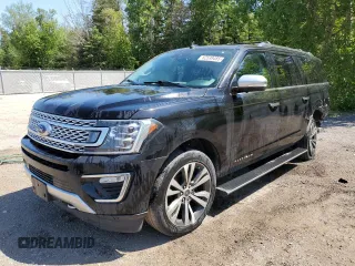2020 Ford Expedition Max Platinum с VIN 1FMJK1MT8LEA69997, выставлен на аукционе Copart как лот 62539485 с пробегом 249 090 миль миль и Списание • Salvage title. История ставок и продаж доступна на DreamBid. Изображение 1.
