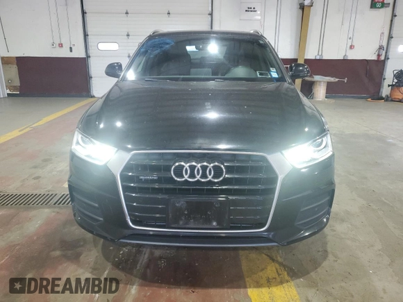 2016 Audi Q3 Premium Plus with VIN WA1EFCFS4GR024719, listed as a Copart auction lot 62001785 with 63,837 mi miles and Salvage title. Bid and sale history available at DreamBid. Image 5.