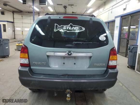 2004 Mazda Tribute ES with VIN 4F2CZ96174KM09789, listed as a Copart auction lot 48874035 with 312,510 mi miles and Salvage Title. Bid and sale history available at carsss.com. Image 6.