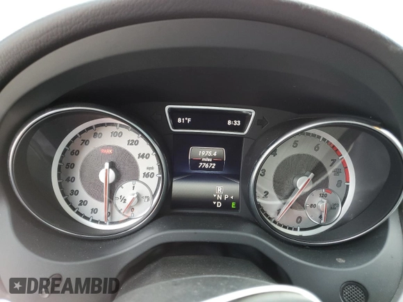 2015 Mercedes-Benz CLA 250 with VIN WDDSJ4EB4FN207726, listed as a Copart auction lot 53316444 with 77,672 mi miles and . Bid and sale history available at DreamBid. Image 9.