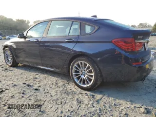 2012 BMW 5 Series GT 535i xDrive with VIN WBASP2C50CC338683, listed as a Copart auction lot 75481424 with 53,785 mi miles and Salvage Title. Bid and sale history available at carsss.com. Image 2.