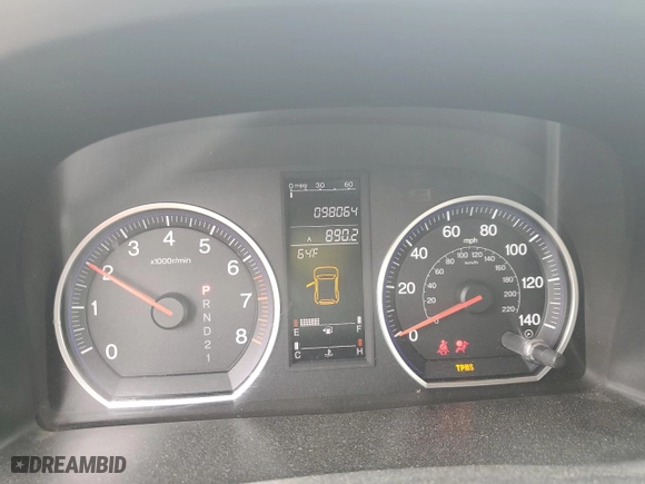 2007 Honda CR-V EX with VIN JHLRE48517C073051, listed as a Copart auction lot 50634855 with 98,064 mi miles and Salvage Title. Bid and sale history available at carsss.com. Image 9.