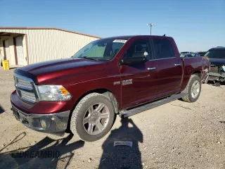 2017 Ram 1500 Lone Star Silver z VIN 1C6RR6LT5HS847948, wystawiony jako Copart lot #46466265 z przebiegiem 161 196 mil mil oraz Szkoda całkowita • Salvage title. Historia ofert i sprzedaży dostępna na DreamBid. Obrazek 1.