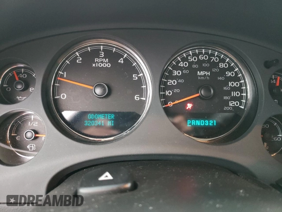 2008 GMC Yukon Commercial with VIN 1GKFK13048R118425, listed as a Copart auction lot 85965314 with 320,341 mi miles and Salvage Title. Bid and sale history available at carsss.com. Image 9.