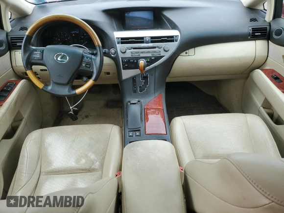2012 Lexus RX 350 with VIN 2T2BK1BA8CC145341, listed as a Copart auction lot 60286815 with 261,879 mi miles and Clean title. Bid and sale history available at DreamBid. Image 8.